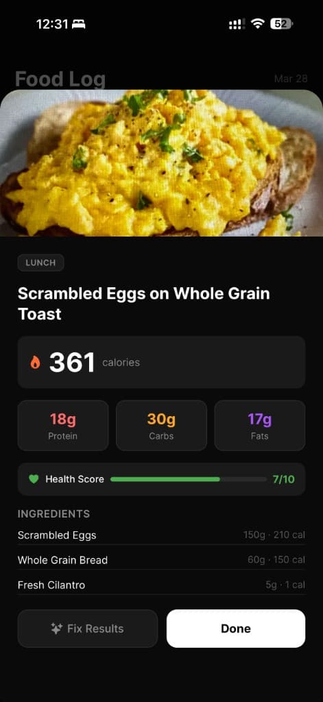 AI Food Scanner